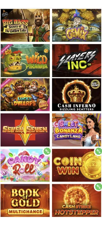 Giochi popolari di Alfcasino per smartphone Giochi popolari di Alfcasino per smartphone