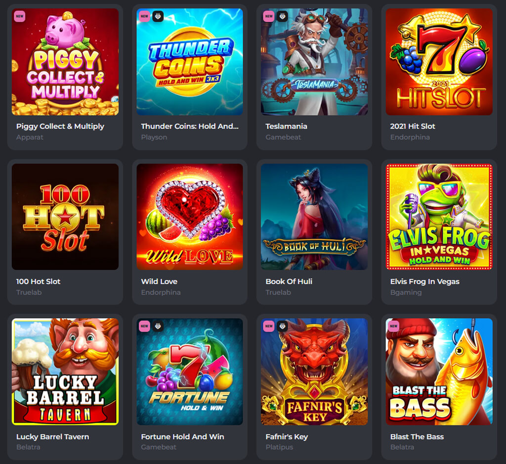Slot di CasinoBello su PC